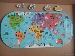 Penove puzzle do vody