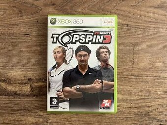 Hra na XBOX 360 - Top Spin 3