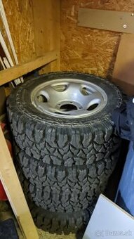 Terénne pneumatiky na diskoch 16" 215/65 R16