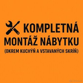 Montáž nábytku