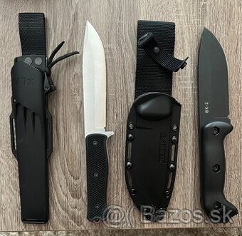 FALLKNIVEN A1X, KA-BAR Becker BK2