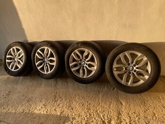 Alu Sada = 5x120 =orig. BMW= zimne pneu =245/55 R17