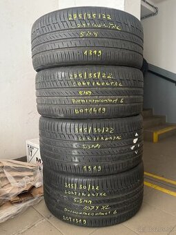 R22 275/35 + 315/30 Continental Premiumcontact 6 letné pneu