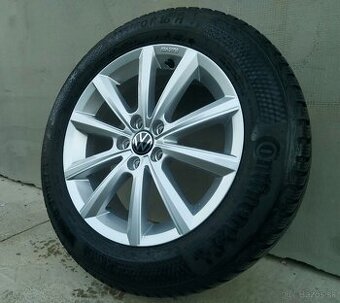 6Jx16 5x100 ET35 - ZÁNOVNÉ disky orig. VW model MERANO