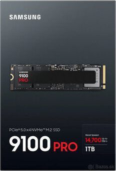 Predám SSD Samsung 9100 PRO - 1000 GB - M.2 PCIe 5.0 4x NVMe