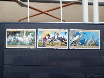 Poštové známky č.457 - Senegal - vtáci
