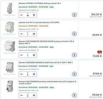 predám elektro inštaláciu na RD