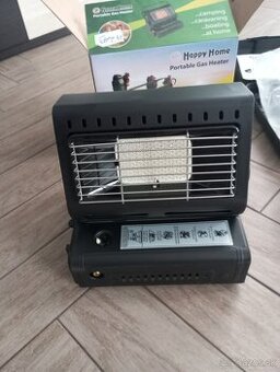 Plynový ohrievač na butánové kartuše aj na 2kg PB bombu-nový