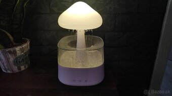 🟩 Zvlhčovač / Difuzér – Rain Cloud Humidifier v tvare huby