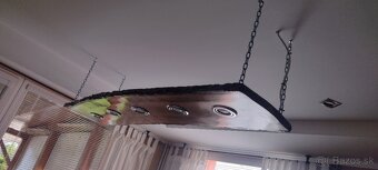 Predám lampu z orechovej fošne