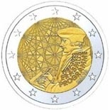 pamätné 2 euromince Vatikán, Monako a iné