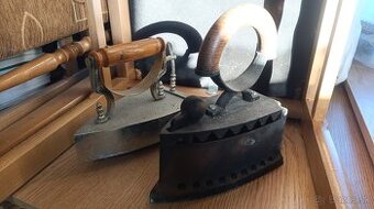 Starožitné žehličky