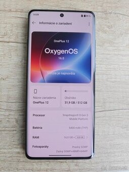 OnePlus 12 5G 16 GB/512 GB