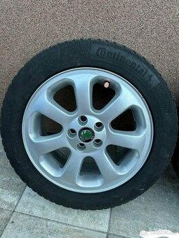 Predám Hliníkové Disky Org Škoda L&K 5x100 R16 ET 42