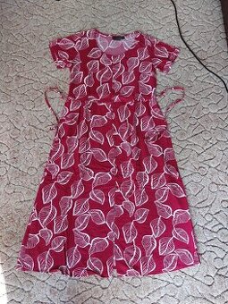 Letné bordové šaty