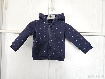 Prechodný kabátik alebo hrubá mikina, veľ. 86