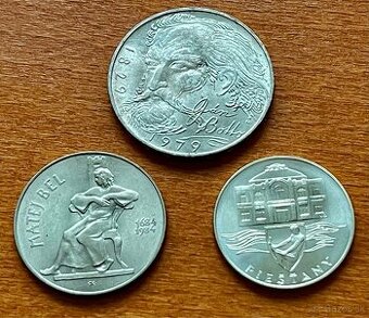 Strieborné mince • Botto • Bell • Piešťany •