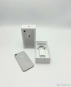 Apple iPhone 8 White 256GB 100% Zdravie Batérie - 1