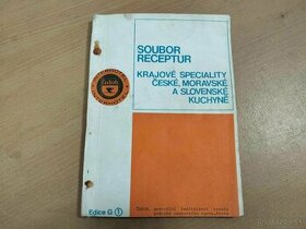 SOUBOR RECEPÚR--1977--Krajové speciality české, moravské a s - 1