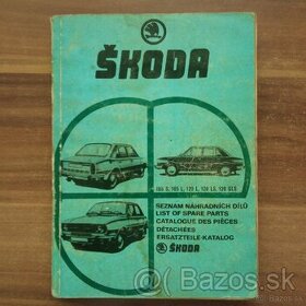 Seznam náhradních dílů Škoda 105, 120 (4.) - 1
