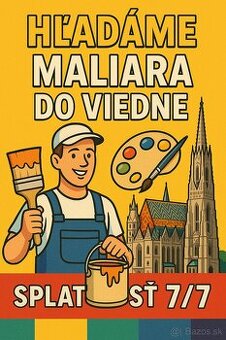 “Práca pre 2 maliarov vo Viedni – nástup ihneď”