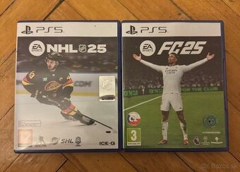 NHL 25,FC 25 na PS5