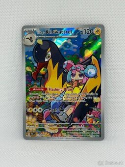 Pokémon karta Iono's Kilowattrel 163/159 – NM – ORIGINÁL