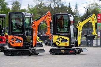 Minibager VIP15 s kabinou – Silný stroj s plným komfortem