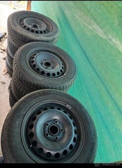 Predám 3sady Plechové Disky 5x112 r15 Zimne