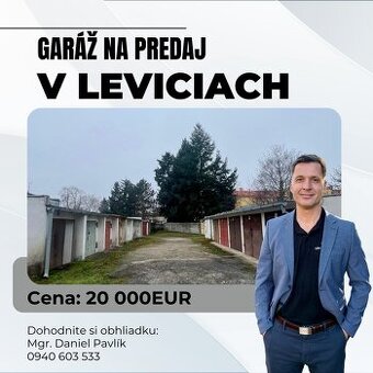 Na predaj garáž v Levicicach - 1