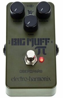 Electro Harmonix Green Russian Big Muff Fuzz