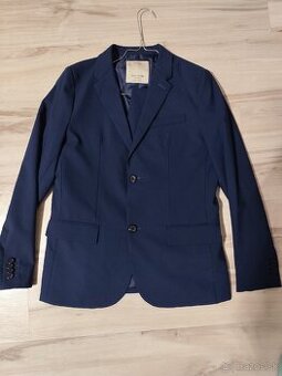 Chlapčenský modrý oblek Zara