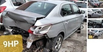PEUGEOT 301 1.6 HDI 2013 predám DVERE MOTOR 9HP PREVODOVKA,