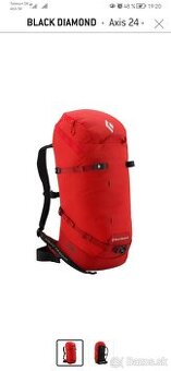 Black Diamond - Axis 24 - Horolezecký batoh