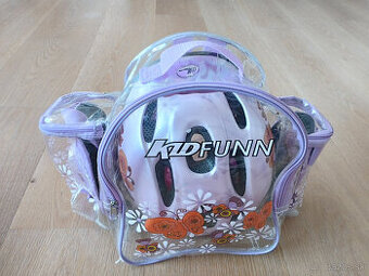 Predám súpravu prilba + chrániče pre deti