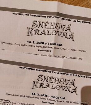 Muzikál na ľade: Snehová kráľovná