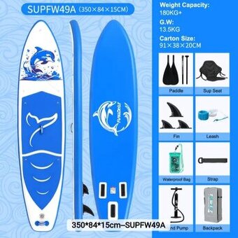 Paddleboard_sedacka_obojstranne veslo