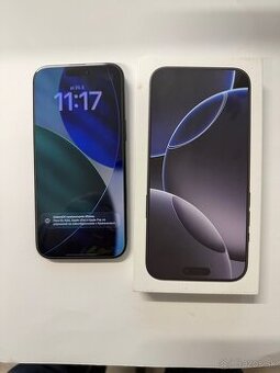 PREDÁM IPHONE 16 PRO MAX 512GB BLACK TITANIUM