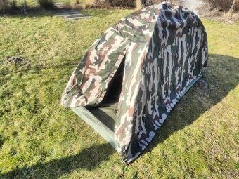 Vojenský dvojpláštový stan francúzskej armády, woodland