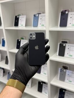 ZÁRUKA 2 ROKY /  Apple iPhone 12 Mini 128GB Black, 100%