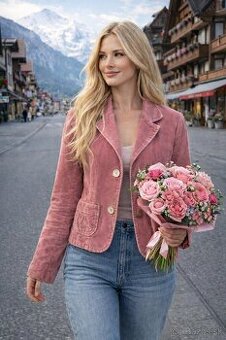 menžestrové sako 38