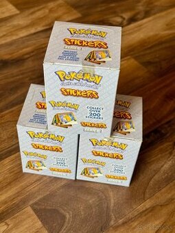 Pokemon stickers artbox 1999