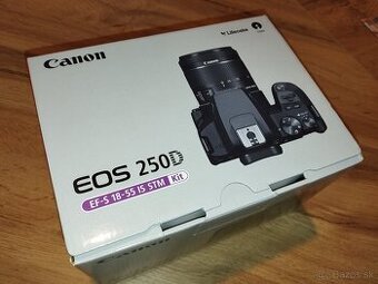 Canon EOS 250D + EF-S18-55IS STM KIT Nový, nikdy nepoužitý