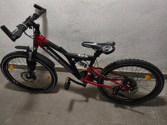 Celoodpružený horský bicykel MIFA 24 "