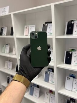 ZÁRUKA 2 ROKY /  Apple iPhone 13 128GB Green, 100% ZDRAVIE