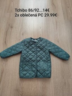 Prechodná bunda 86/92 pre dievčatko