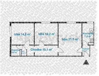 3 izb. byt, Mesačná ul. - zrekonštr. podľa Vašich predstáv