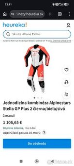 Kombinéza Alpinestars 54