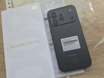 HONOR 600 Pro 12GB/512GB Black, top, zaruka
