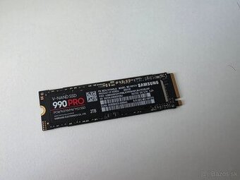 Predám Samsung 990 PRO 2TB NVMe SSD – Ako nový